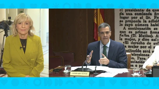 Sánchez comparece en el Senado. Sánchez comparece en el Senado.