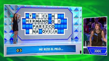 Sara se la juega y resuelve el ‘Exprés’ sin saber el panel completo
