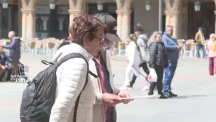 Mayores haciendo turismo