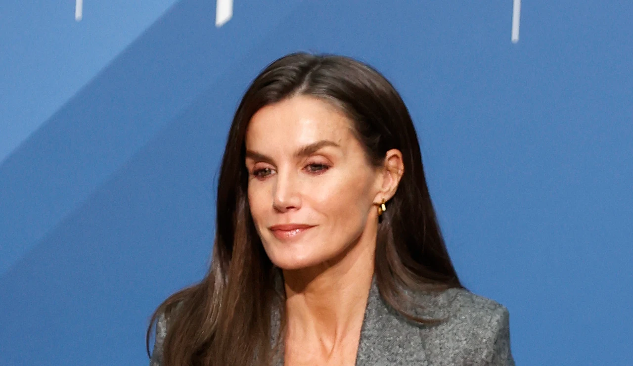 Letizia con traje de Mango