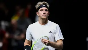 Alejandro Davidovich, en el Masters de París