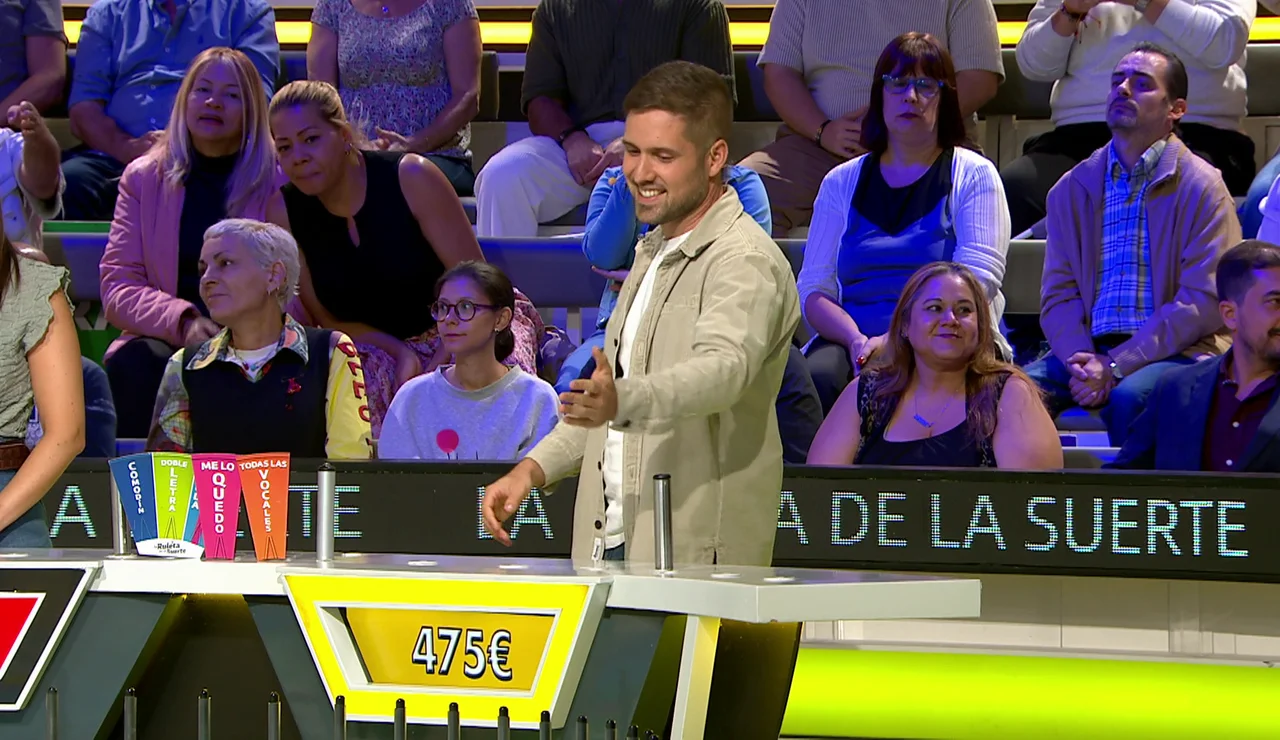 El público advierte a Marcos y acaba teniendo razón en La ruleta de la suerte