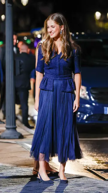 Leonor en los premios Princesa de Asturias 2023 Leonor en los premios Princesa de Asturias 2023