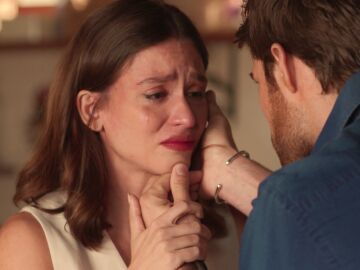  Amanda se rompe ante C&eacute;sar tras descubrir la mentira de su padre