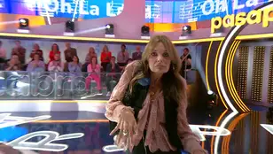 El breakdance de Lucía Hoyos: acaba por los suelos bailando en La Pista