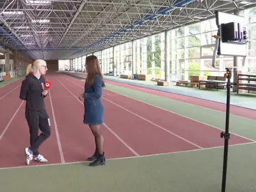 Susana Rodríguez, la reina del triatlón paralímpico, con Antena 3 Deportes Susana Rodríguez, la reina del triatlón paralímpico, con Antena 3 Deportes