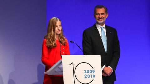 Princesa Leonor en los premios Princesa de Girona