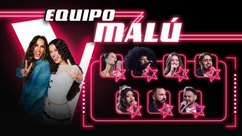Equipo Malú de La Voz 2025