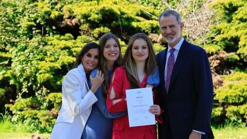 Graduación de Leonor en Gales