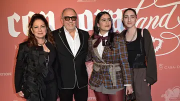 La familia Estefan en un evento La familia Estefan en un evento