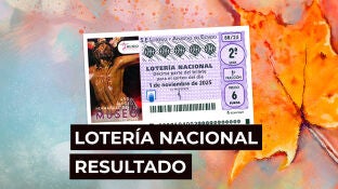 Sorteo Loter&iacute;a Nacional: Comprobar d&eacute;cimo de hoy s&aacute;bado 1 de noviembre, en directo