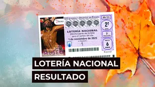 Sorteo Lotería Nacional: Comprobar décimo de hoy sábado 1 de noviembre, en directo Sorteo Lotería Nacional: Comprobar décimo de hoy sábado 1 de noviembre, en directo