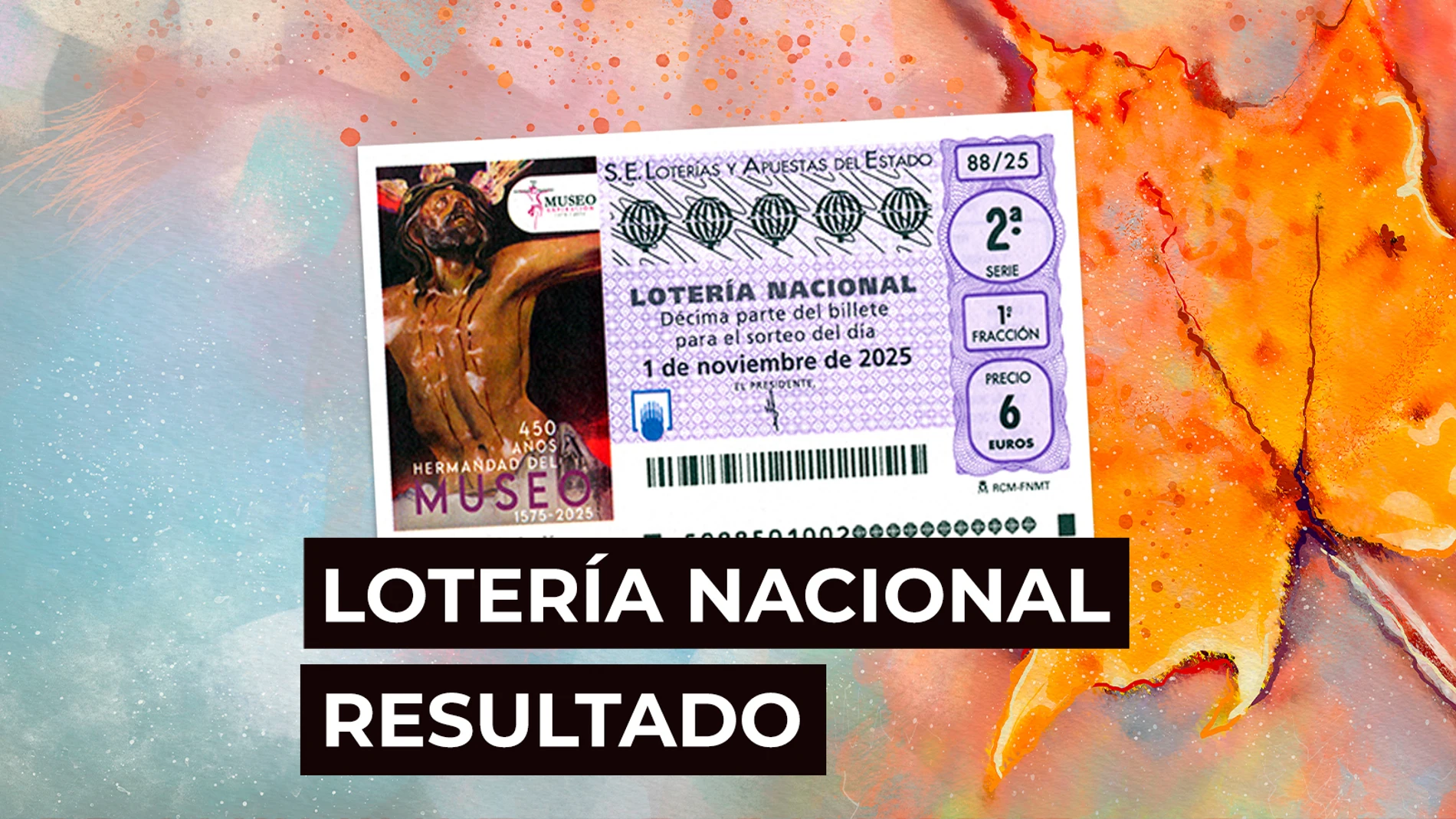 Sorteo Lotería Nacional: Comprobar décimo de hoy sábado 1 de noviembre, en directo Sorteo Lotería Nacional: Comprobar décimo de hoy sábado 1 de noviembre, en directo