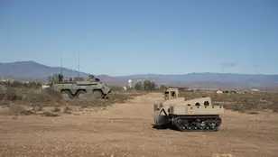 El Ejército realiza una demostración en la base militar de Viator