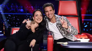 Carla Morrison y Mika, en La Voz 2025 Carla Morrison y Mika, en La Voz 2025