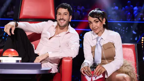 Sebastián Yatra y María Becerra Sebastián Yatra y María Becerra