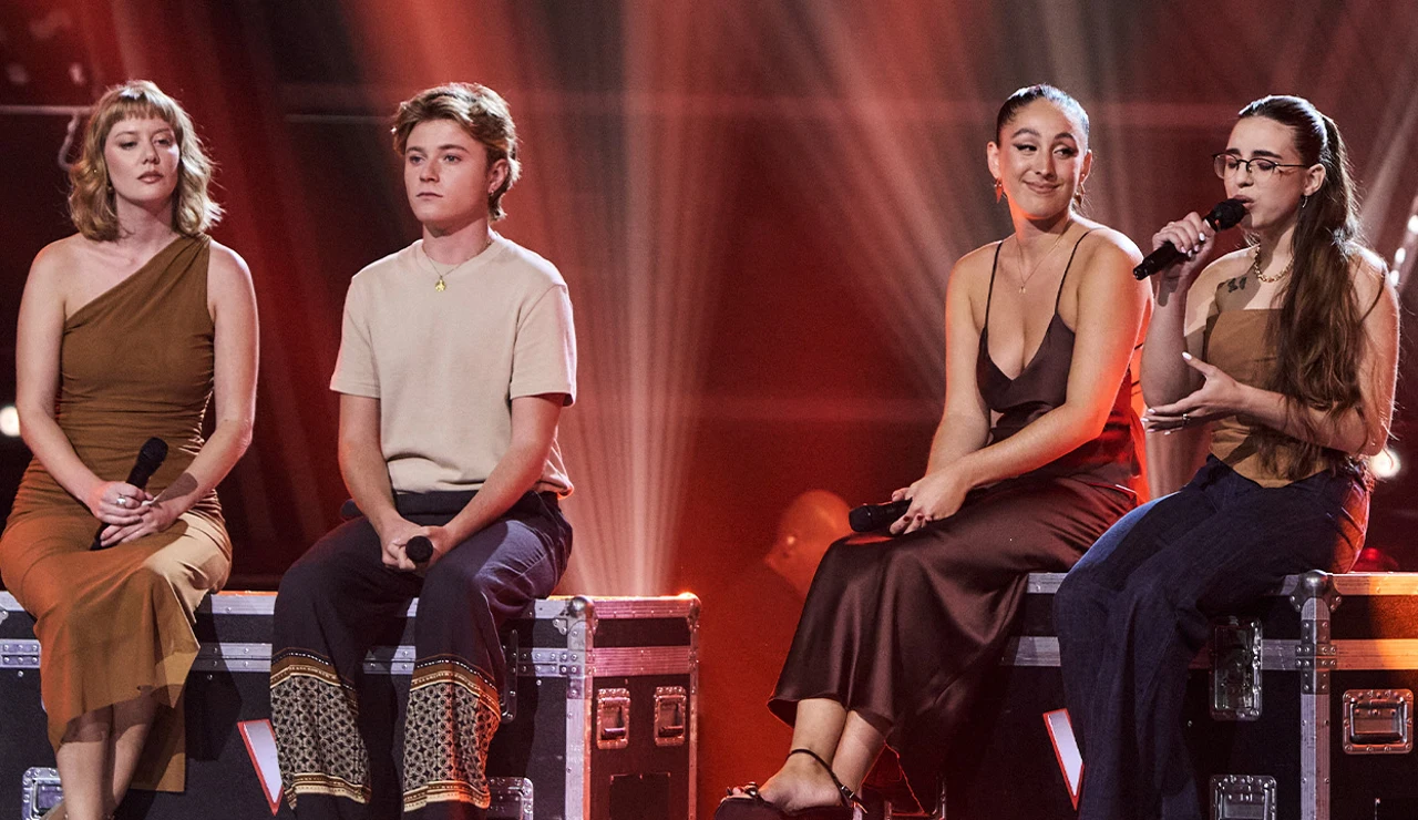 Kirsti, Ferrán, Aroa y Cristina