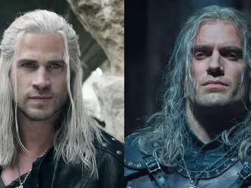 Liam Hemsworth y Henry Cavill en The Witcher Liam Hemsworth y Henry Cavill en The Witcher