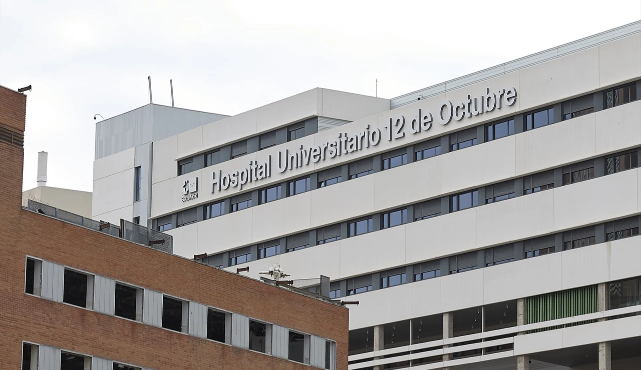 Imagen de la fachada del hospital 12 de Octubre