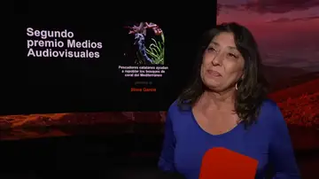 Silvia García, periodista Antena 3 Noticias Fin de Semana, premiada por la divulgación de información de medioambiente en televisión Silvia García, periodista Antena 3 Noticias Fin de Semana, premiada por la divulgación de información de medioambiente en televisión