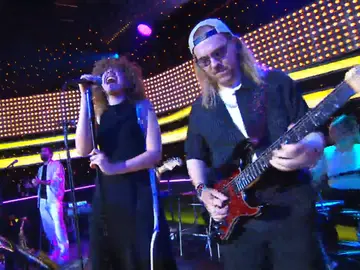 La banda de La ruleta de la suerte noche La banda de La ruleta de la suerte noche