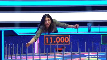 Maribel, concursante de La ruleta de la suerte noche Maribel, concursante de La ruleta de la suerte noche