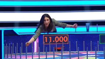 Maribel, concursante de La ruleta de la suerte noche Maribel, concursante de La ruleta de la suerte noche