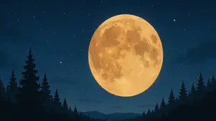 Superluna luna llena Superluna luna llena