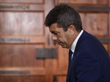 Carlos Mazón, tras anunciar su dimisión