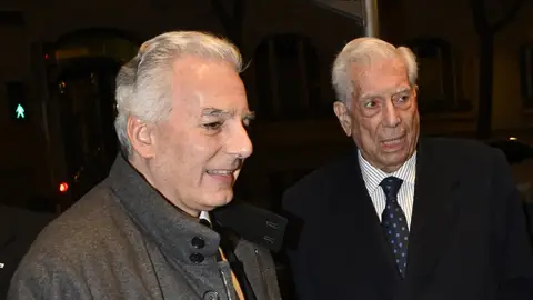 Álvaro Vargas Llosa y su padre, Mario Álvaro Vargas Llosa y su padre, Mario