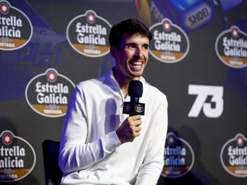 Álex Márquez, en un acto en Madrid