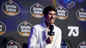 Álex Márquez, en un acto en Madrid Álex Márquez, en un acto en Madrid