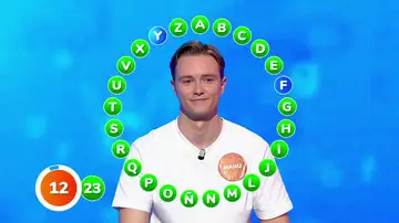 Manu pasa del silencio a la sorpresa en El Rosco: ¡a punto de ganar el bote de 2.332.000 euros! Manu pasa del silencio a la sorpresa en El Rosco: ¡a punto de ganar el bote de 2.332.000 euros!