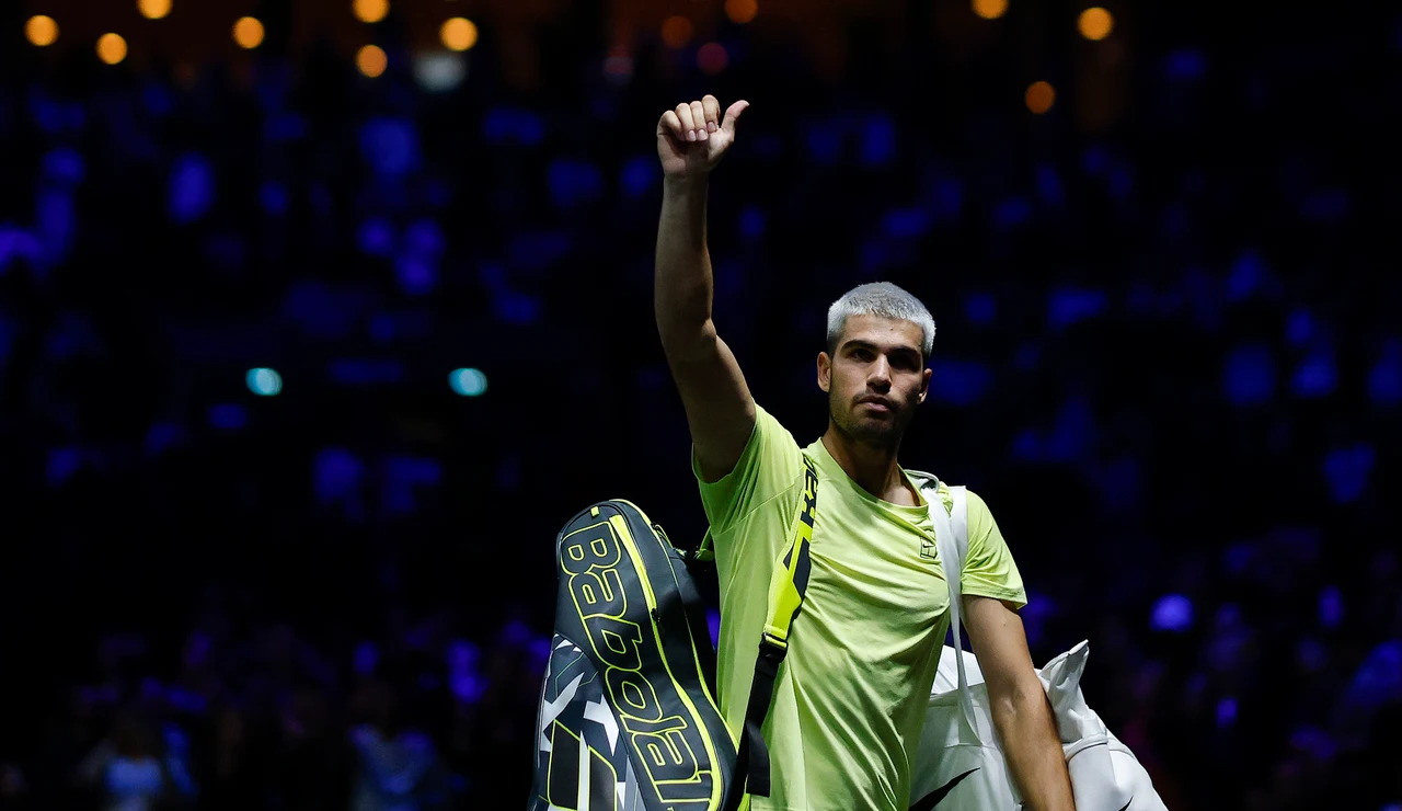 Carlos Alcaraz tras perder ante Norrie en París