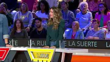 ¡Increíble! Leti gana 1.000 euros en un solo panel de La ruleta de la suerte ¡Increíble! Leti gana 1.000 euros en un solo panel de La ruleta de la suerte