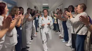 La despedida a la doctora ourensana La despedida a la doctora ourensana