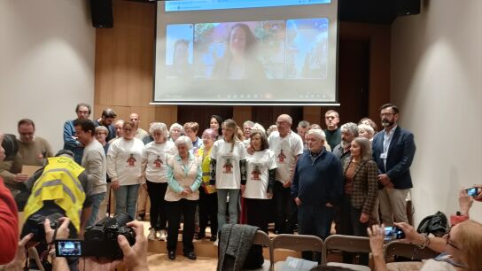 Representantes de asociaciones de v&iacute;ctimas de la DANA