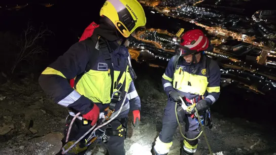 Los bomberos que participaron en el rescate Los bomberos que participaron en el rescate