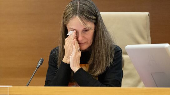 La Presidenta Associaci&oacute; V&iacute;ctimes Mortals DANA 29-O, Rosa Mar&iacute;a &Aacute;lvarez