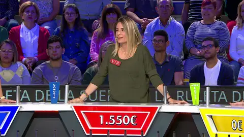 ¡Vir se marca un panelazo de 1.550 euros en La ruleta de la suerte! ¡Vir se marca un panelazo de 1.550 euros en La ruleta de la suerte!