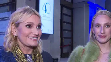 Ainhoa Arteta y su hija, Sarah Croft Ainhoa Arteta y su hija, Sarah Croft