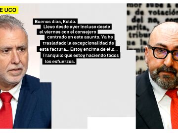 Ángel Víctor Torres y su conversación con Koldo García
