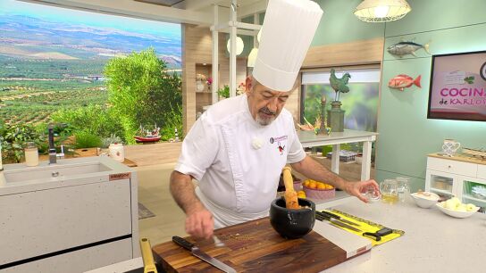 &iexcl;Lo nunca visto! Argui&ntilde;ano se queda mudo mientras cocina durante el programa