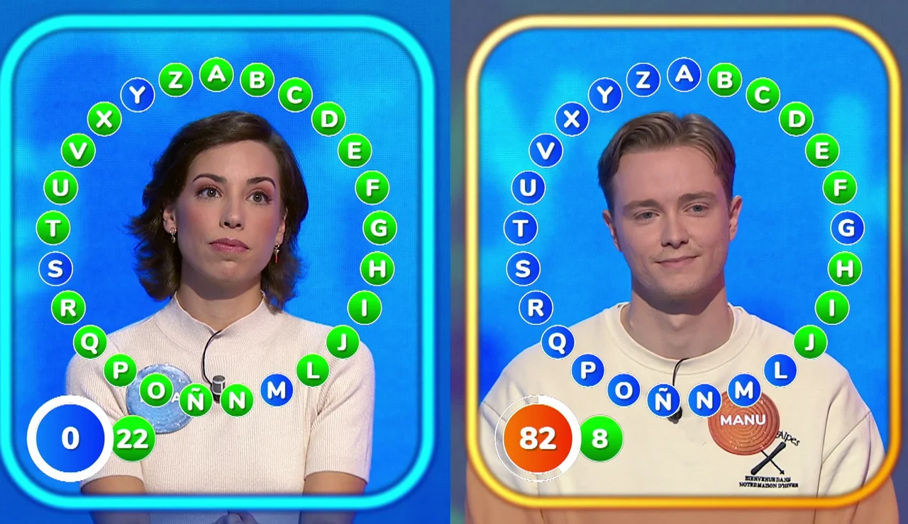 La encerrona de Rosa a Manu en El Rosco: ¡le obliga a hacer una épica de 14 aciertos!