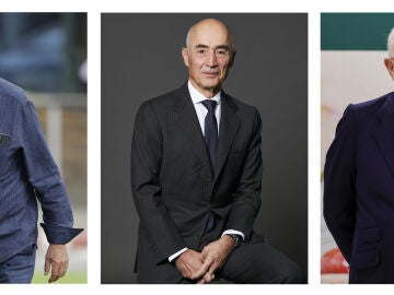 Amancio Ortega, Rafael del Pino y Juan Roig