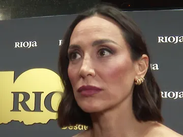 Tamara Falcó haciendo declaraciones a la prensa Tamara Falcó haciendo declaraciones a la prensa