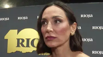 Tamara Falcó haciendo declaraciones a la prensa Tamara Falcó haciendo declaraciones a la prensa