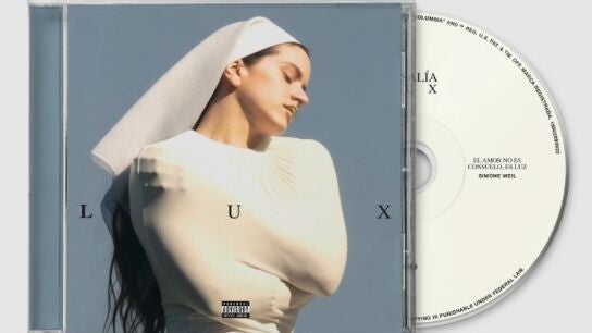 Portada del nuevo disco de Rosal&iacute;a, 'Lux'