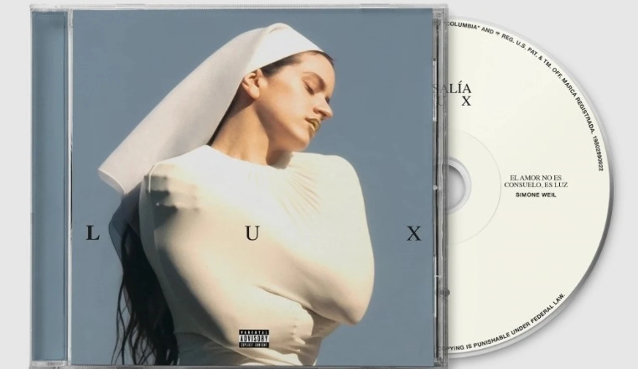 Portada del nuevo disco de Rosalía, 'Lux'