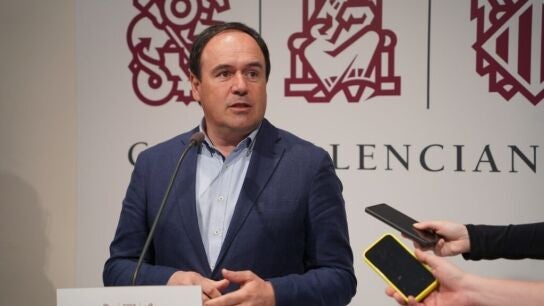 Juanfran P&eacute;rez Llorca, portavoz del Partido Popular en Les Corts
